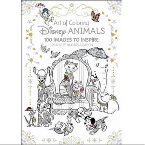 Disney Art of Coloring Animals Coloring Book